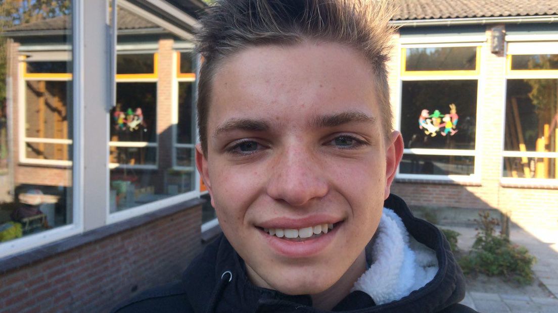 Vlogger Maarten Hunse/Netnuh (foto Jeroen Willems/RTV Drenthe)