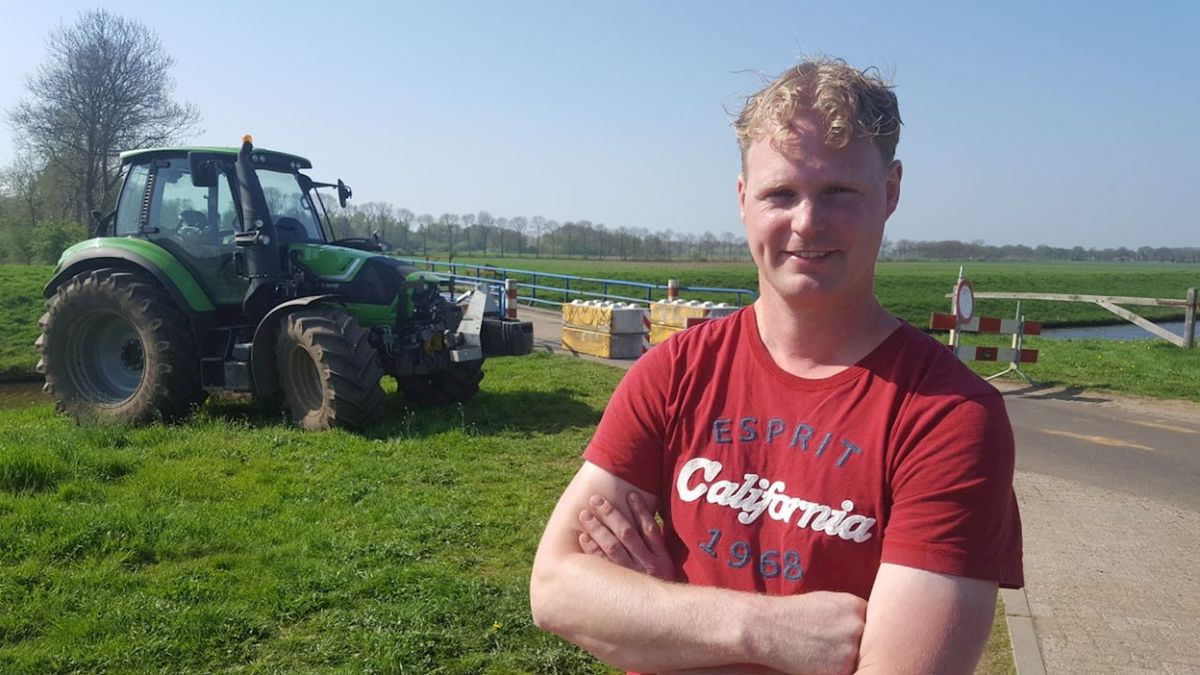 Boer uit Holtheme moet kilometers omrijden door plotseling afgesloten brug