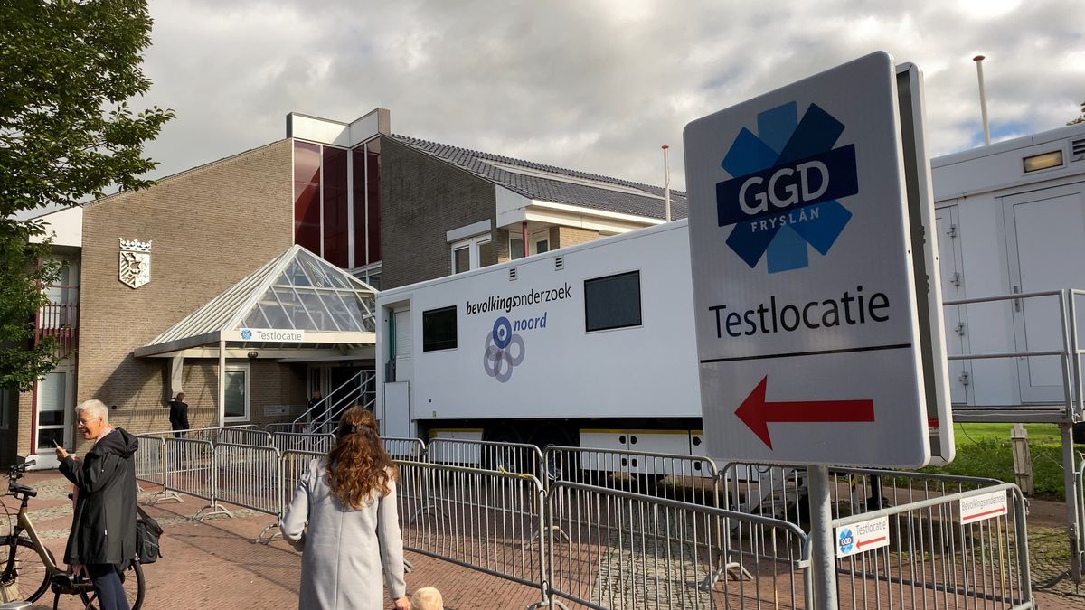 Coronatestlocatie verplaatst van Sneek naar IJlst, nu al grote drukte