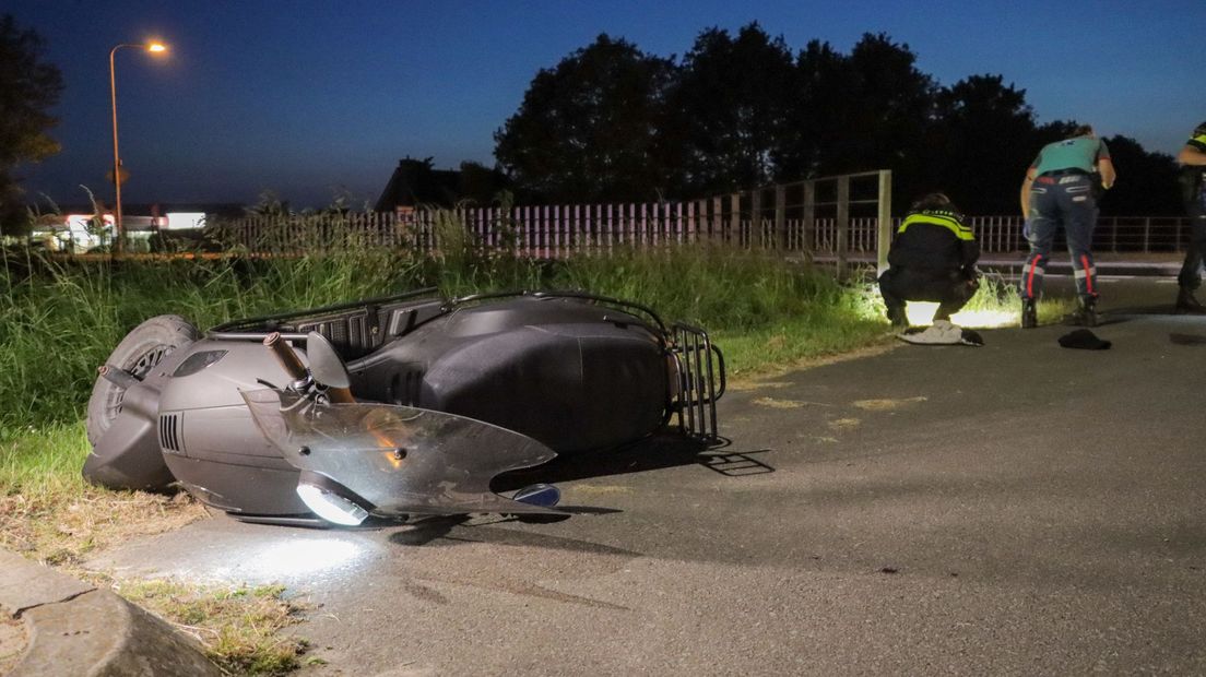 Scooterongeluk