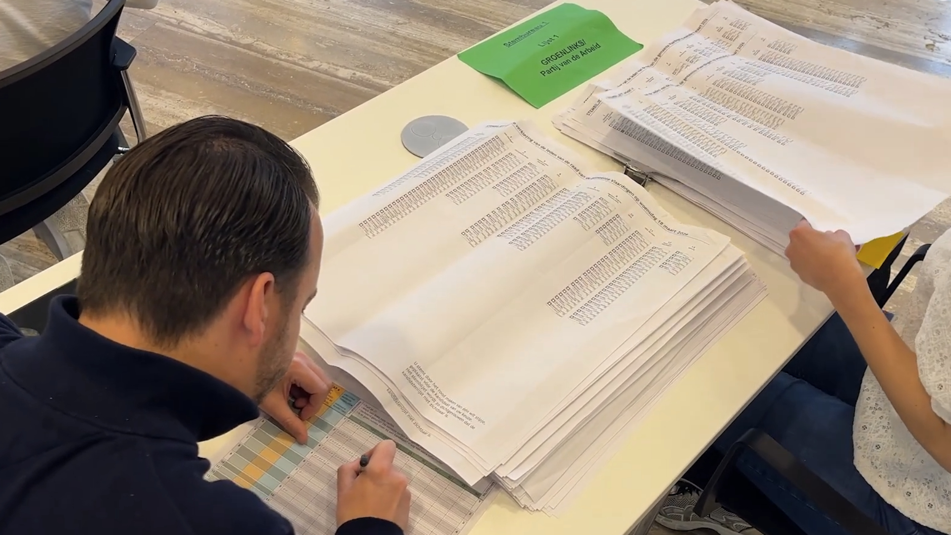 In Vlaardingen worden alle stemmen opnieuw geteld.