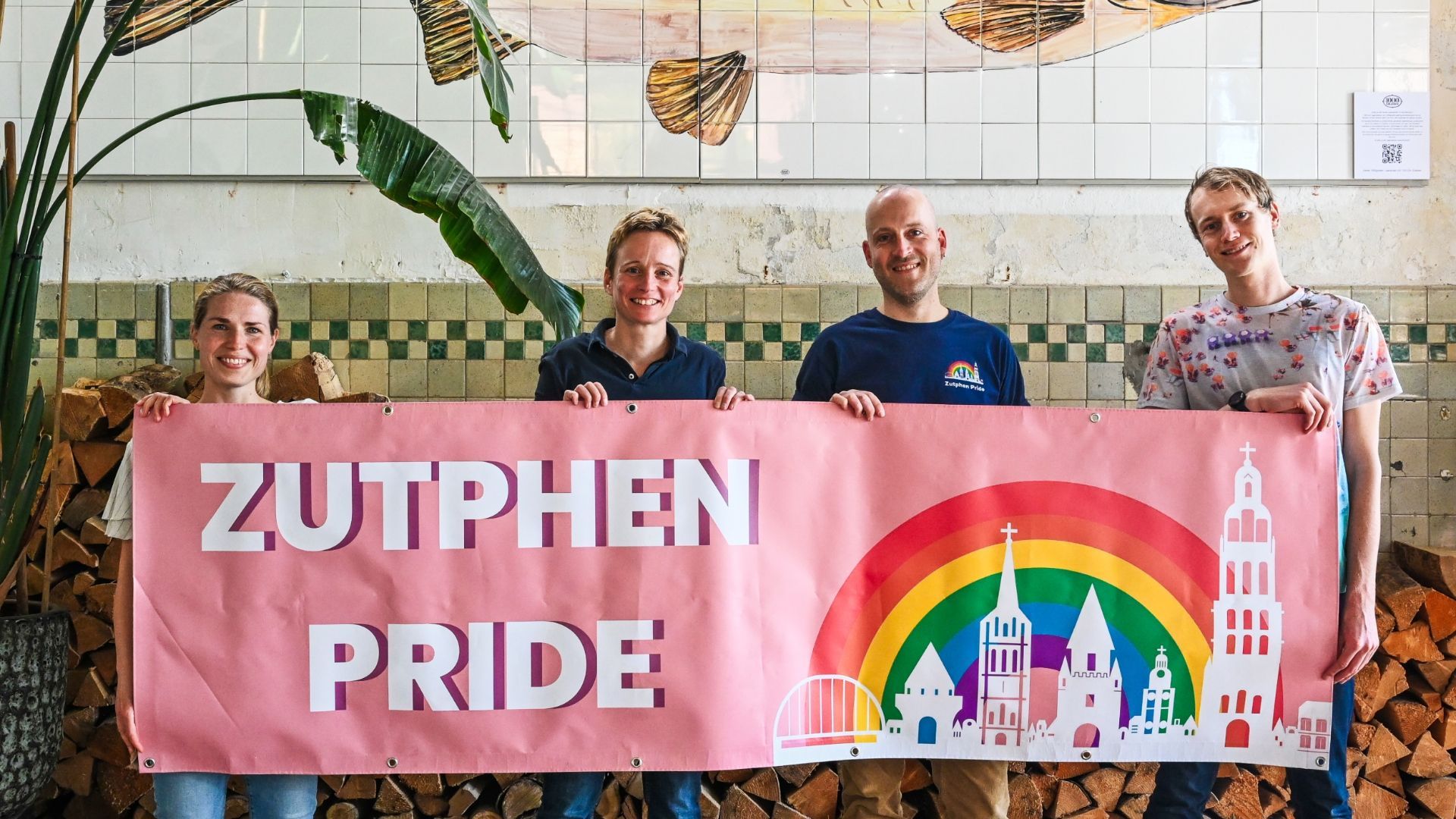 Zutphen Pride werd vorig jaar voor het eerst georganiseerd.