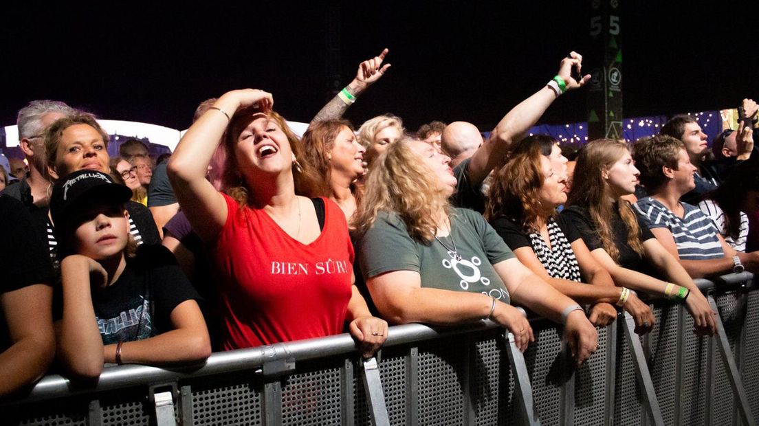 Publiek tijdens Appelpop