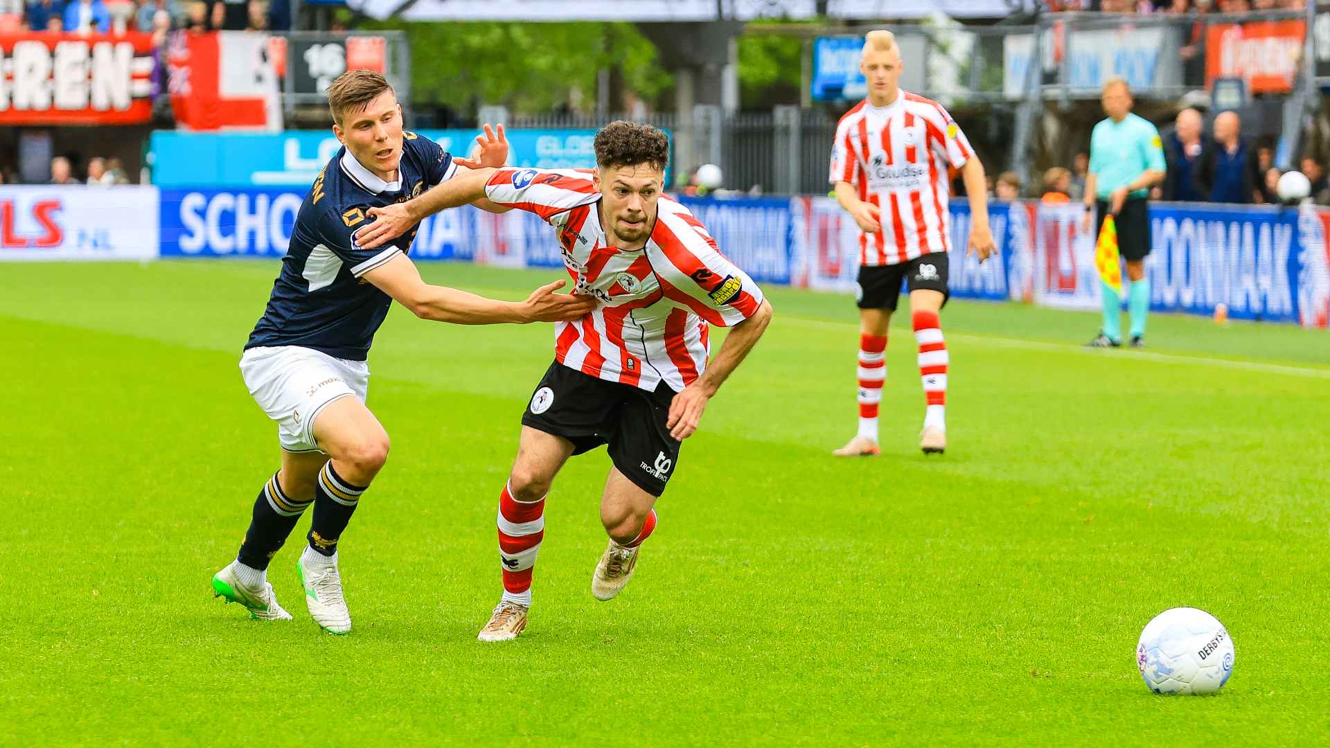 LIVE: Sparta en Go Ahead Eagles creëren nog weinig kansen op het Kasteel (0-0)