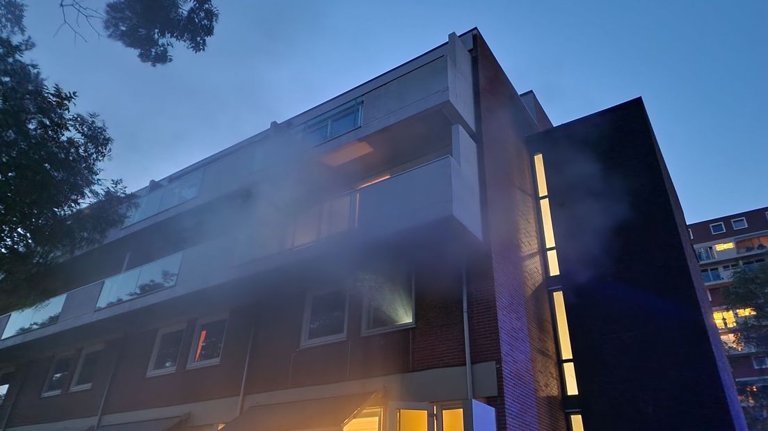 Brand in appartementencomplex Hengelo