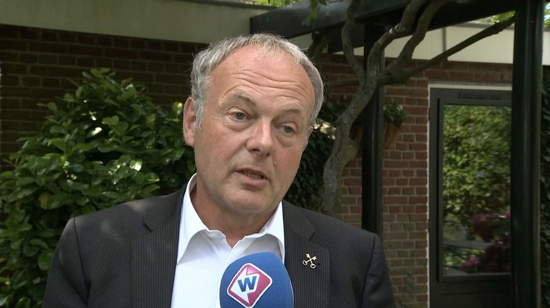 Burgemeester Henri Lenferink van Leiden