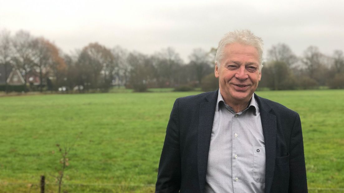 Wethouder Henk Kosters bij Peize-Zuid