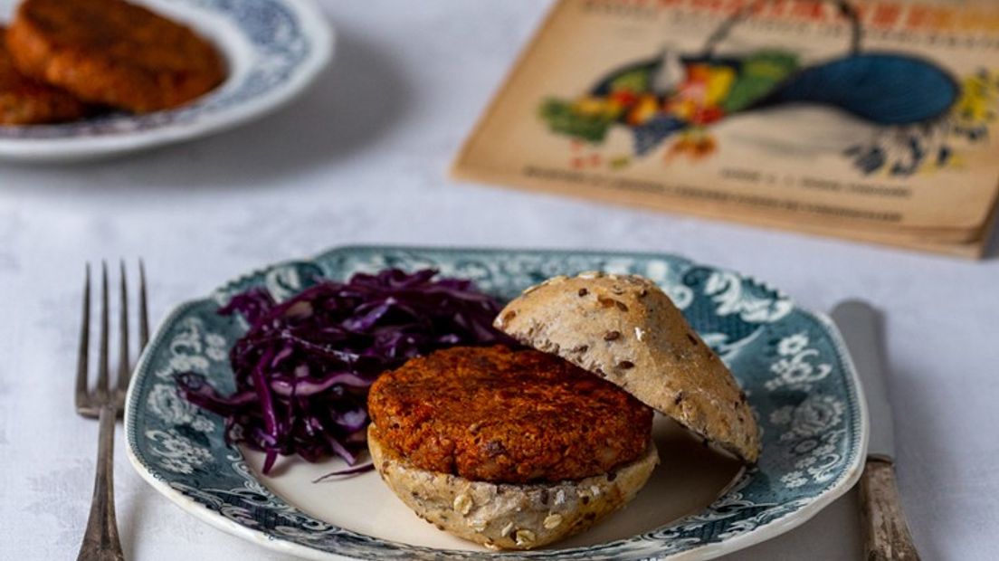 Vegetarische hamburger.