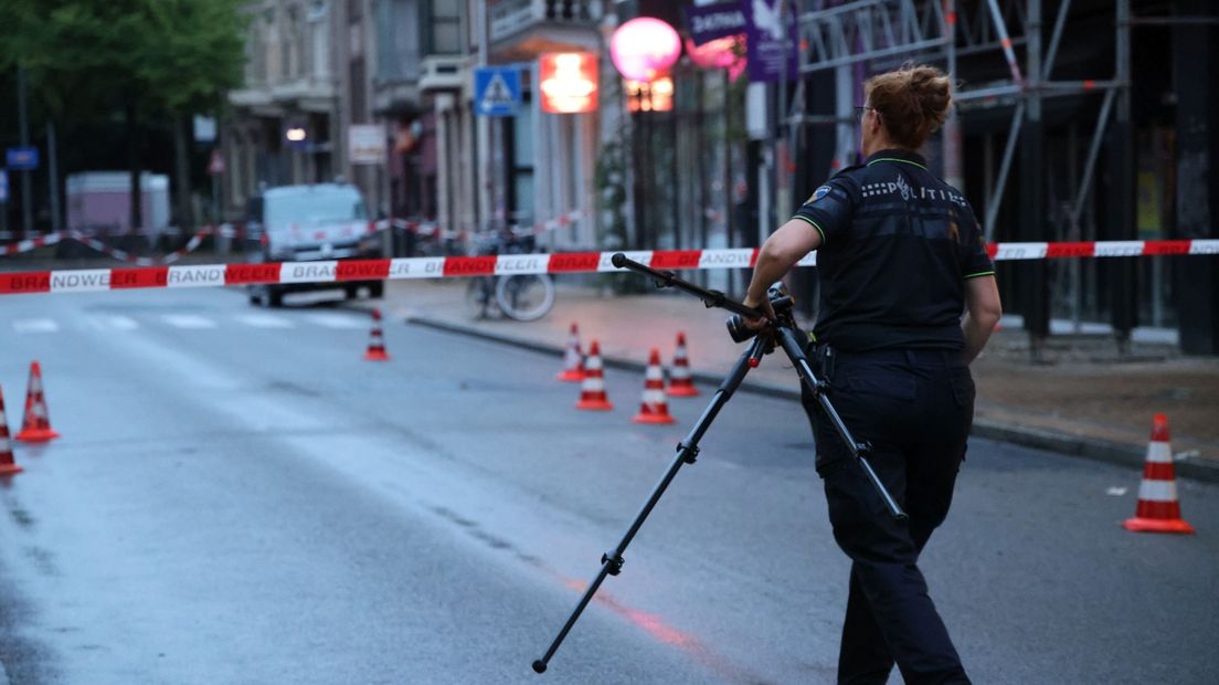 Onderzoek na de explosie in de Herestraat