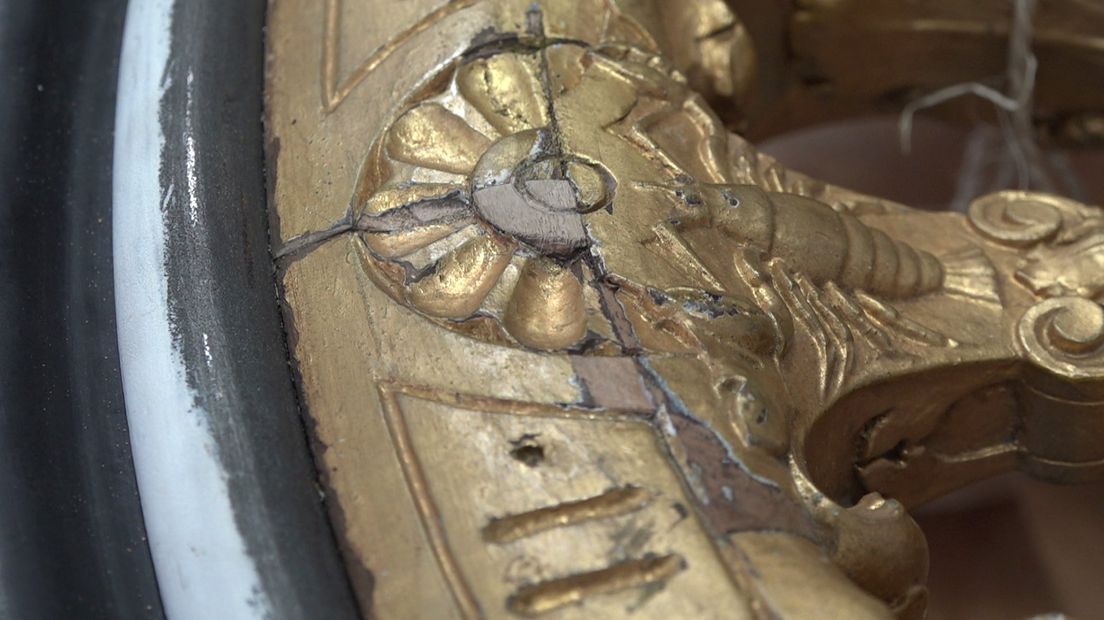 Detail van de Gouden Koets