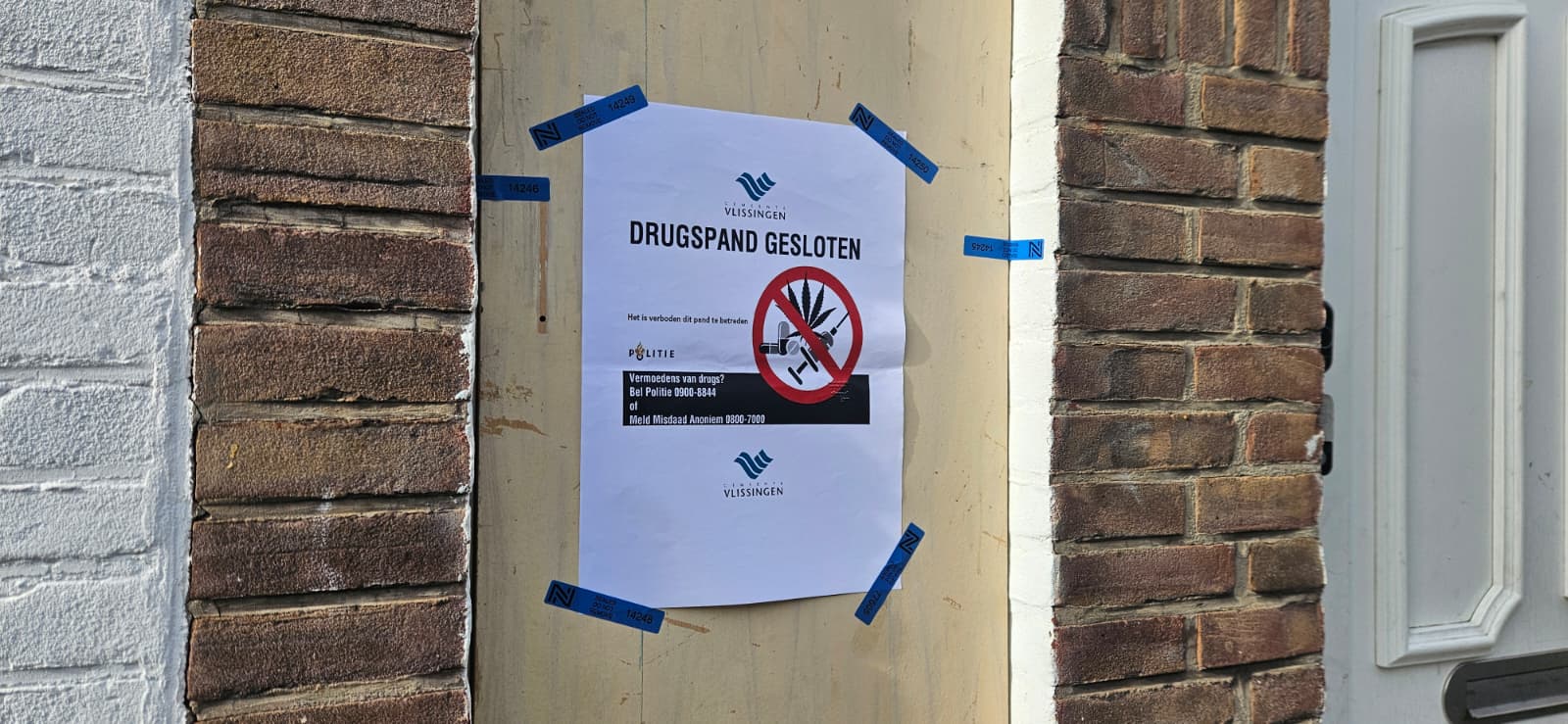 Drugspand Vlissingen dicht na overlast: 'Ik hoop op rust in de straat'
