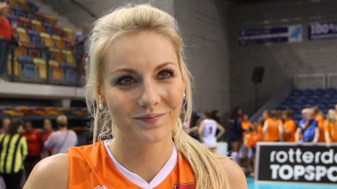 Laura Dijkema met Oranje naar halve finale EK (Rechten: RTV Drenthe/Robbert Oosting)