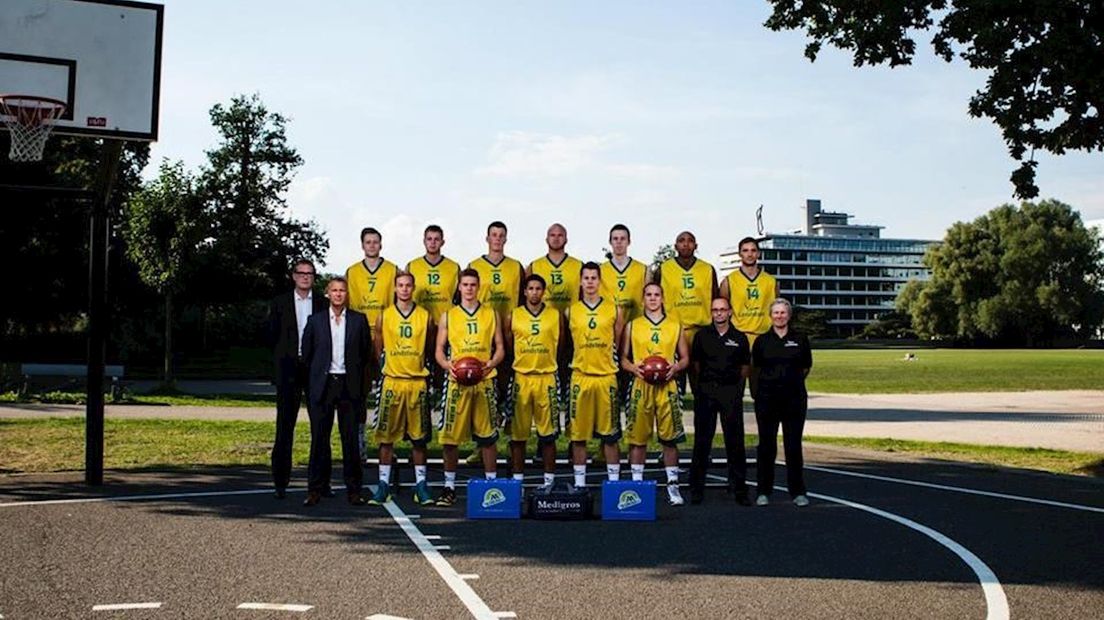 Team heren Landstede Basketbal 2013-2014