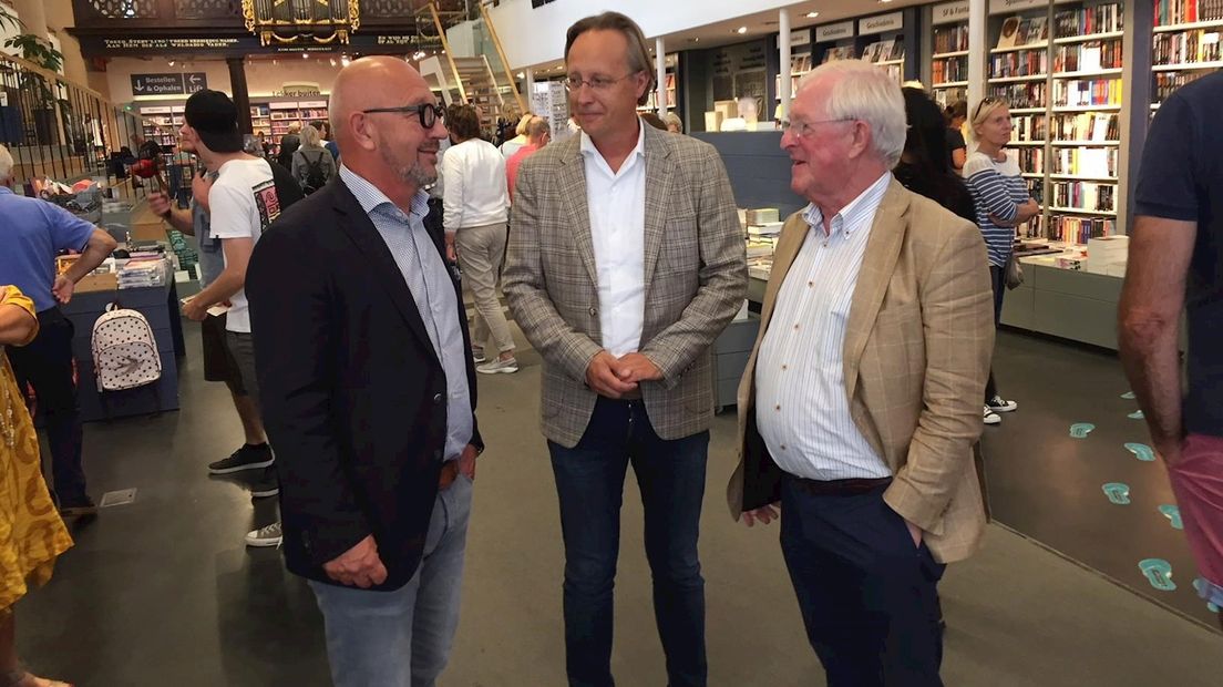 Ad Peek, Rutger van der Velde en Wim Waanders (vlnr)