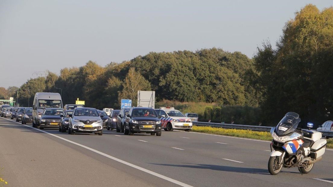 Verkeer stilgezet