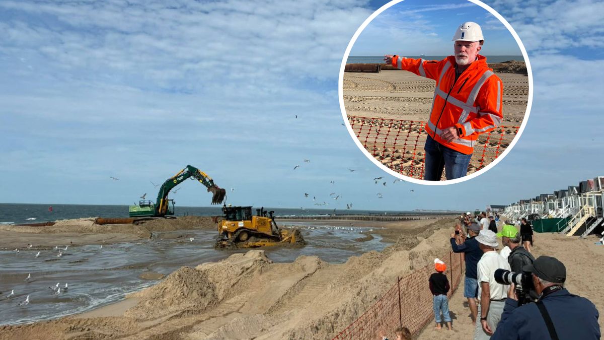 Strand tussen Dishoek en Vlissingen wordt een stuk hoger: zo werkt het opspuiten van zand