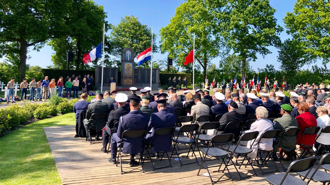 Herdenking Franse begraafplaats Kapelle