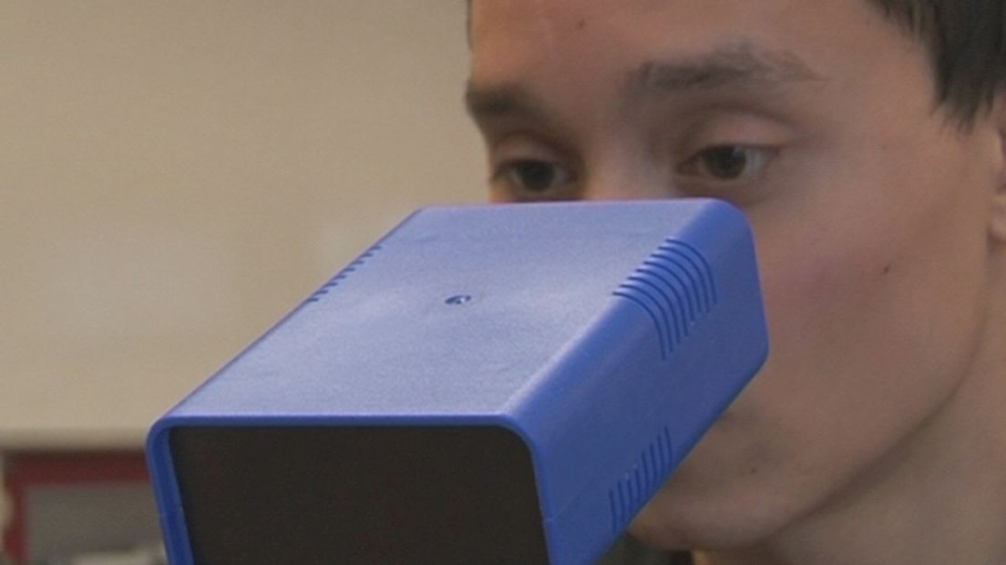 Saxion-studenten ontwerpen irisscan