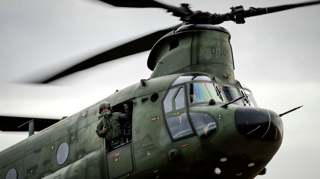 Defensie oefent de komende weken met laagvliegende helikopters.