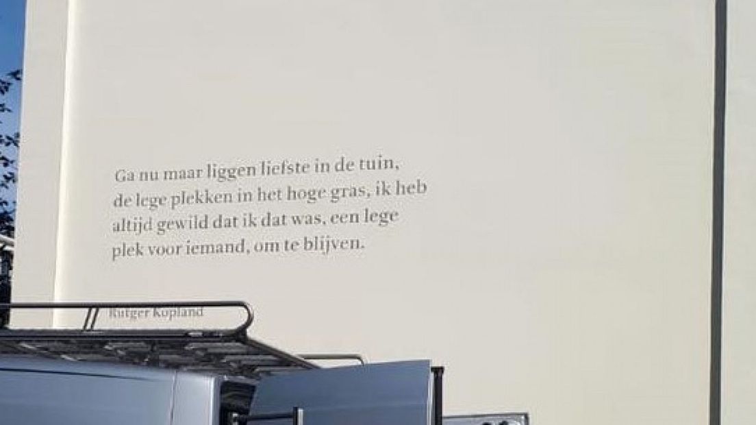 Kopland-gedicht bij Surinamestraat