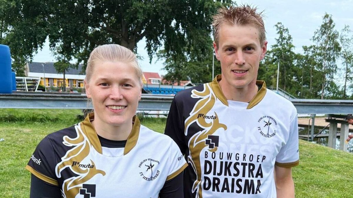 Sigrid en Sytse Bokma zijn besmet met een familievirus: het fierljeppen