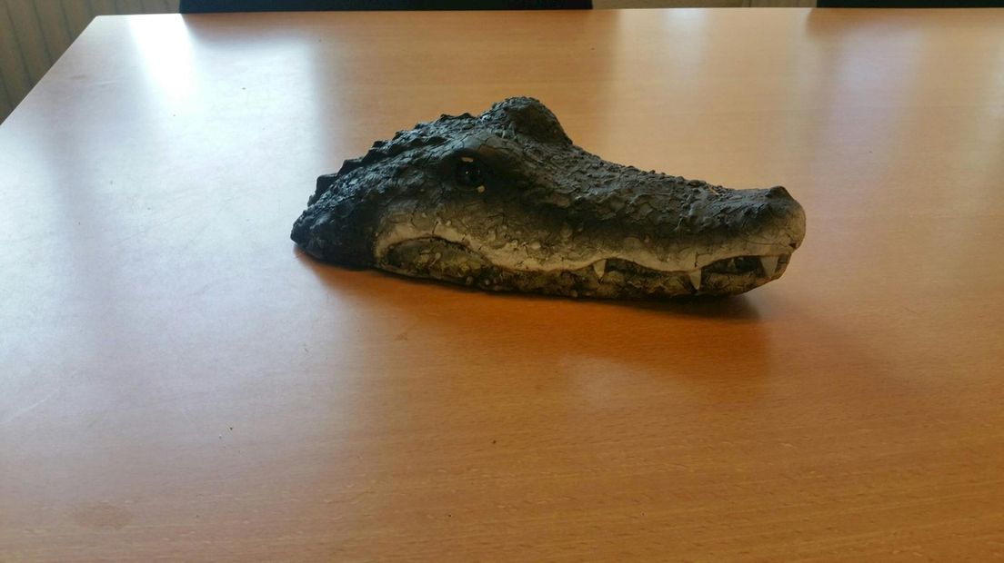 Het bleek te gaan om een kunststoffen replica