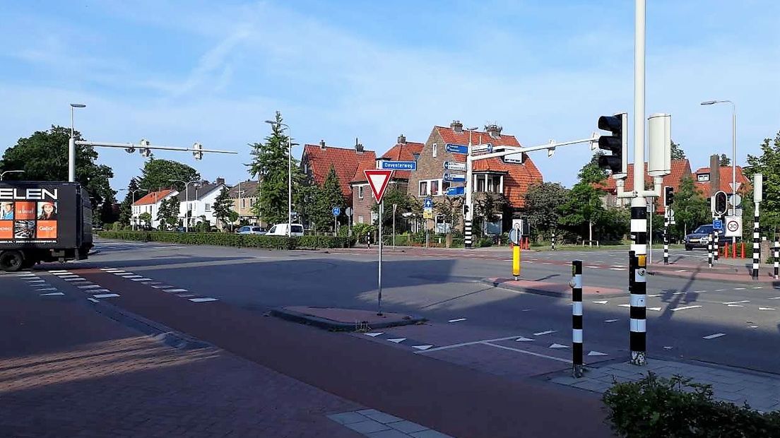 De Deventerweg in Zutphen.