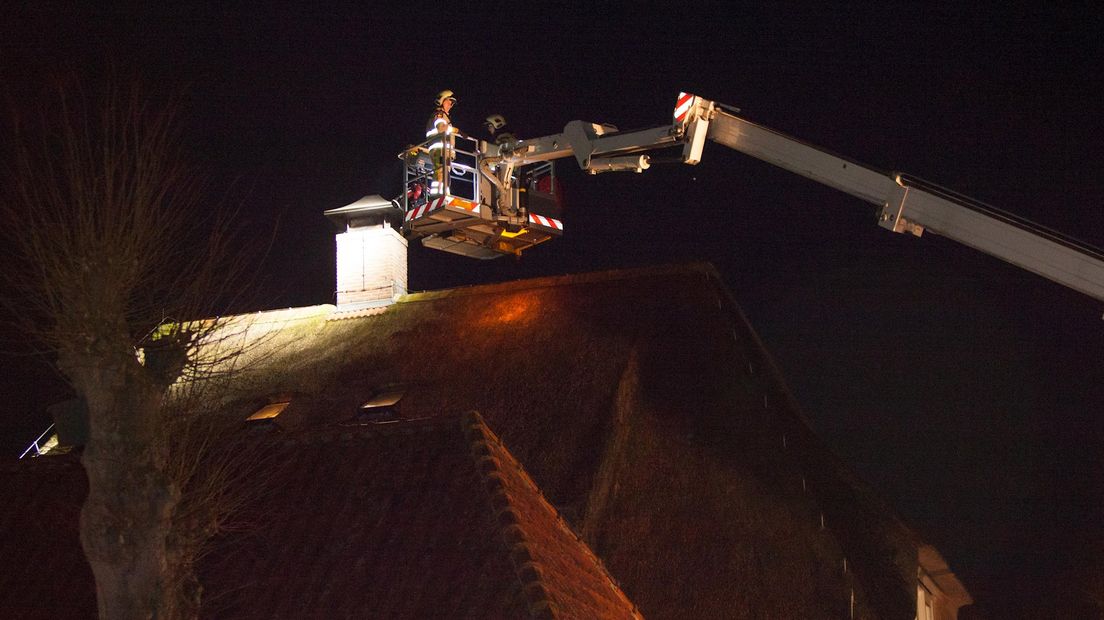 Schoorsteenbrand Zwolle
