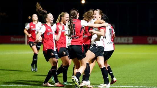 Feyenoord Vrouwen begint aan tweede Europese ronde met ruime winst op Noors Vålerenga Home