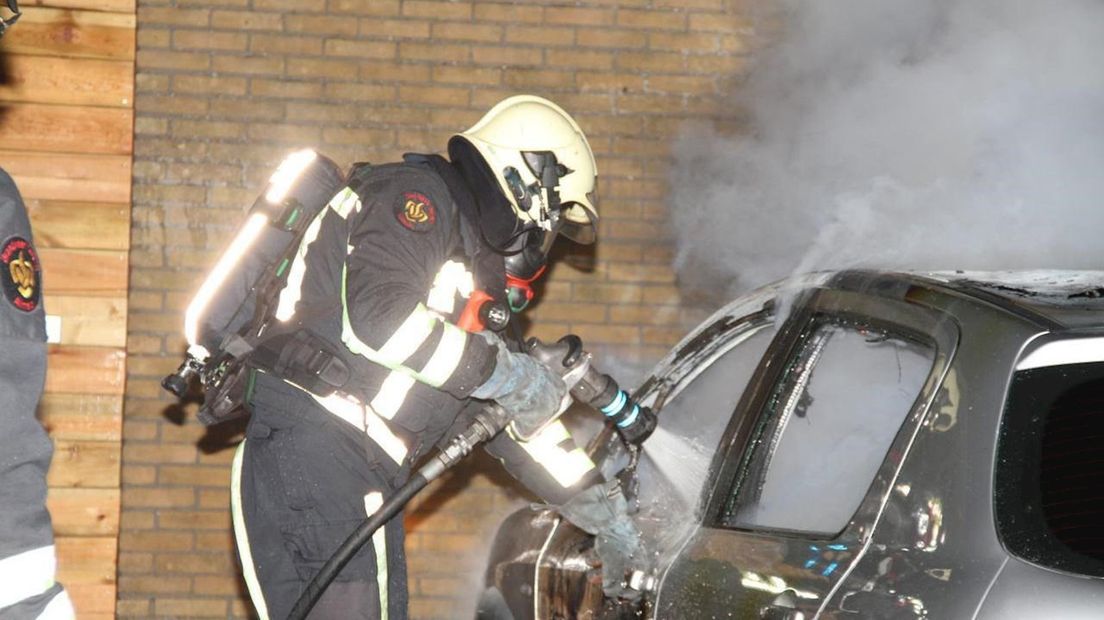 Autobrand in Almelo