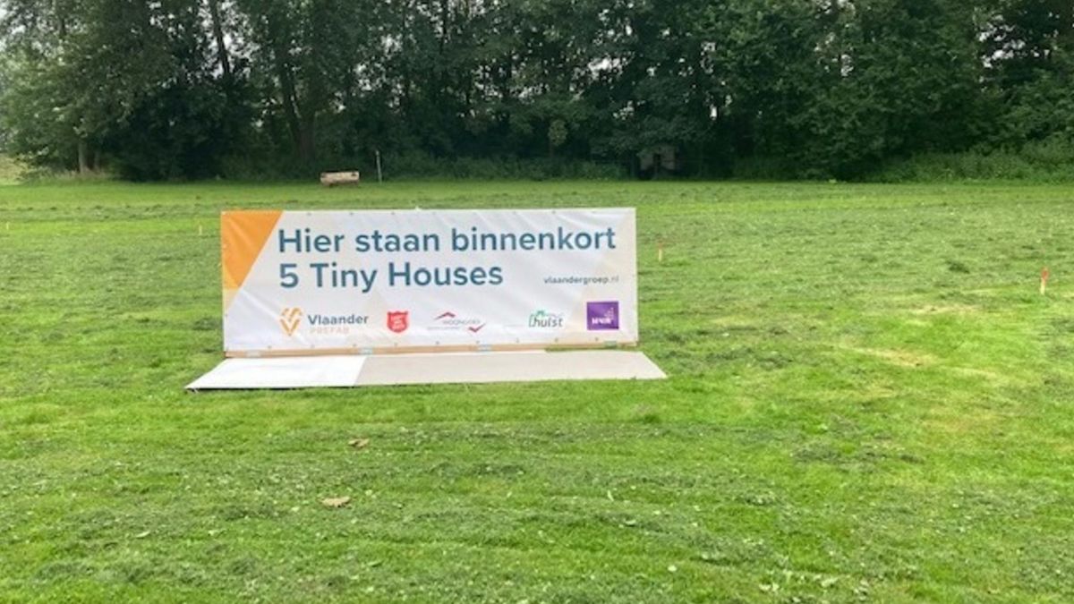 Tiny houses in Vogelwaarde moet bewoners voorbereiden op zelfstandig wonen