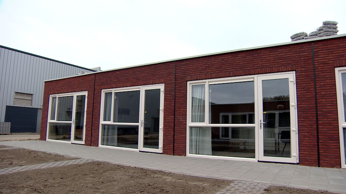 Kleine huisjes voor medewerkers Dow