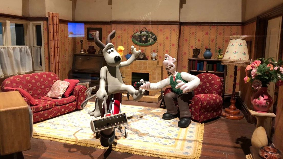 In de keuken van Wallace en Gromit