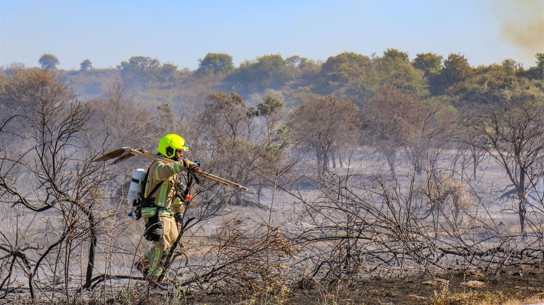 Brand Brouwersdam