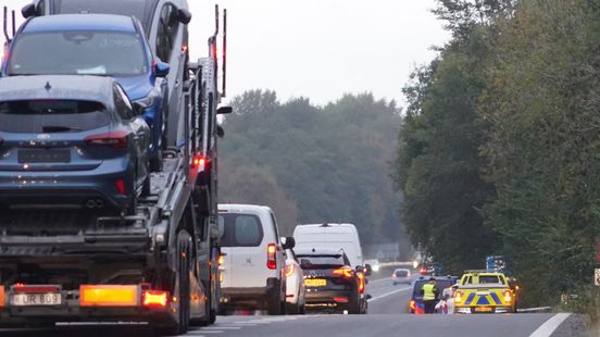 112-nieuws: Kop-staartbotsing op A28 richting Haren