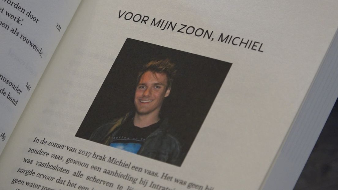 Joke Roelfsema schreef het boek voor Michiel