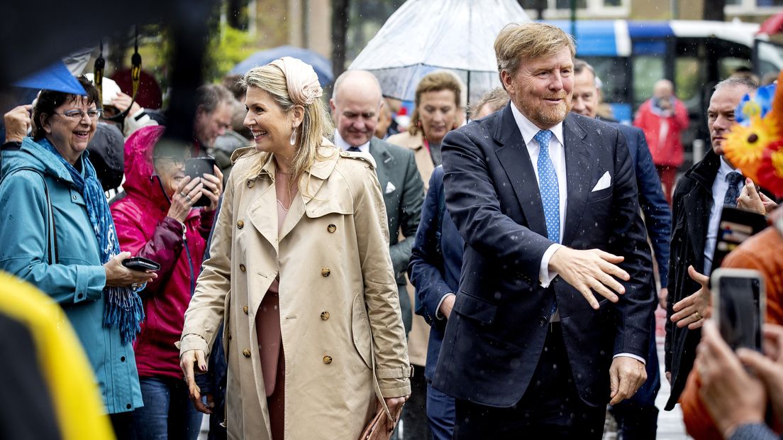Koning Willem-Alexander en koningin Maxima