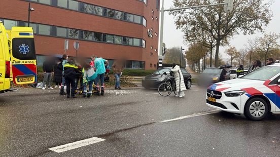 Fietser gewond na botsing met automobilist