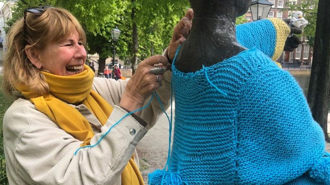 Breiclub herstelt Jantjes jasje