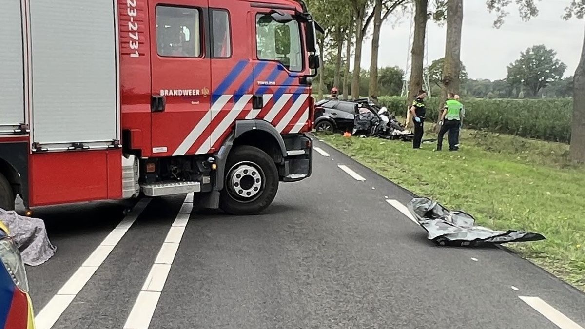 Man om het leven gekomen door botsing tegen een boom in Baarlo