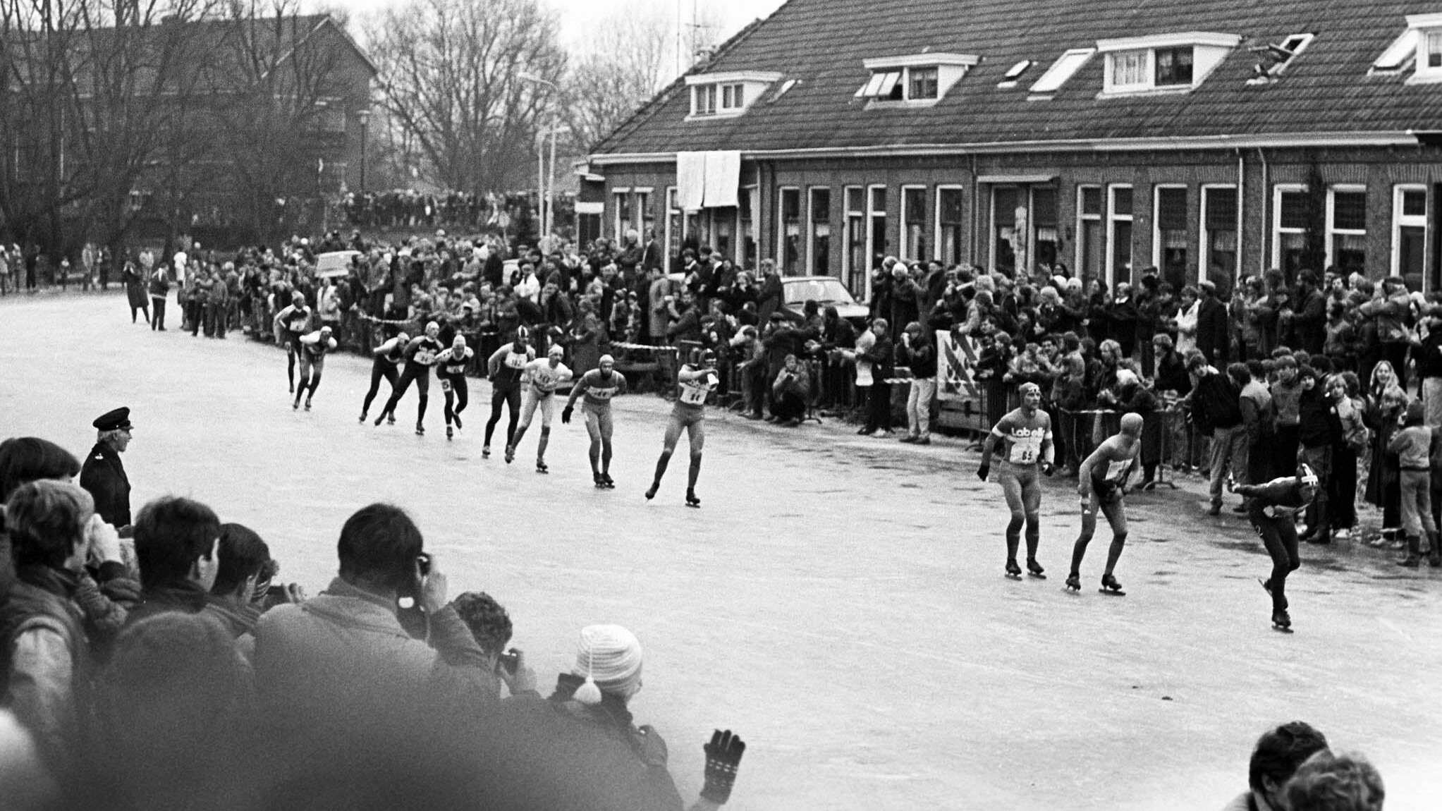 Oer it iis by Frjentsjer by de Alvestêdetocht 1985