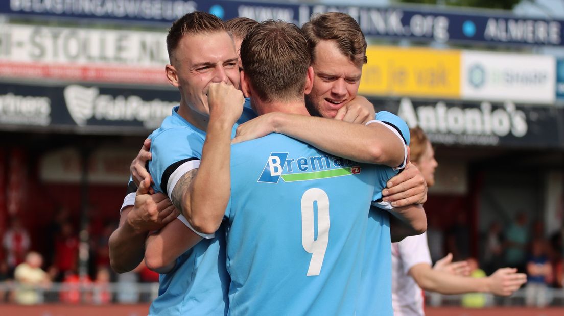 Genemuiden viert de 2-2 van Van Benthem