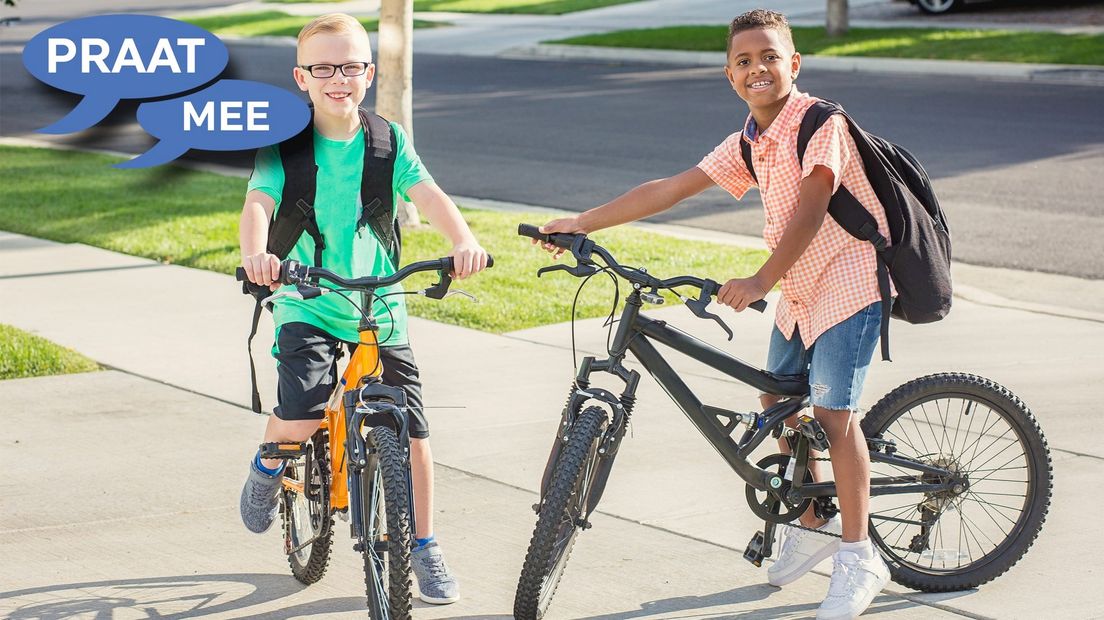 Gaan jouw kinderen op de fiets naar school?