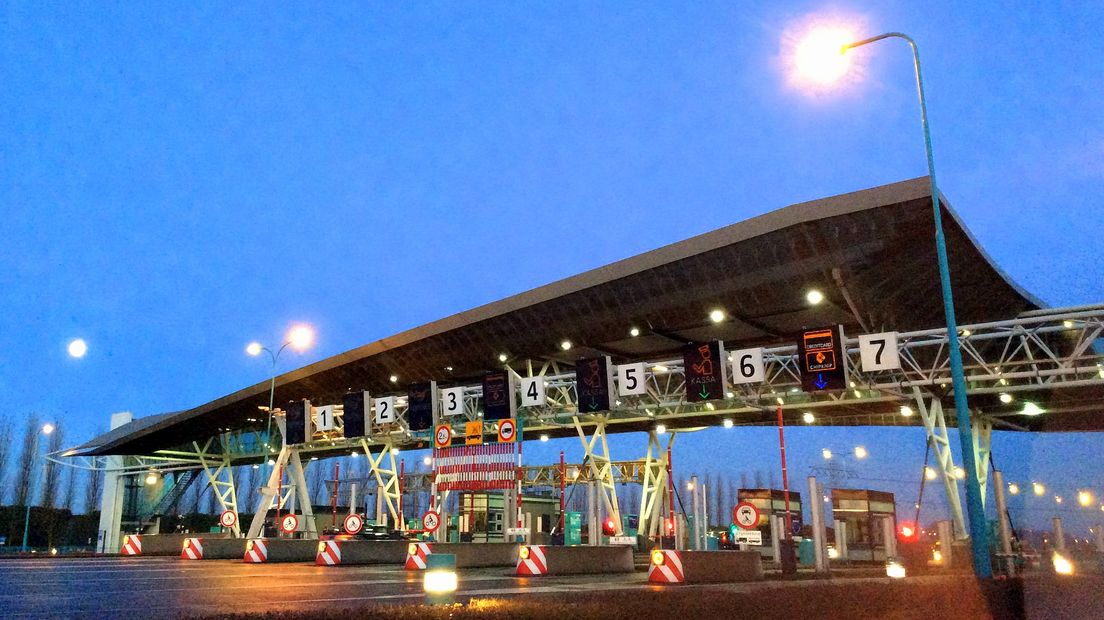 Tolplein Westerscheldetunnel