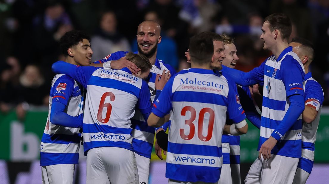 Dertien keer konden ze vrijdag juichen bij PEC Zwolle