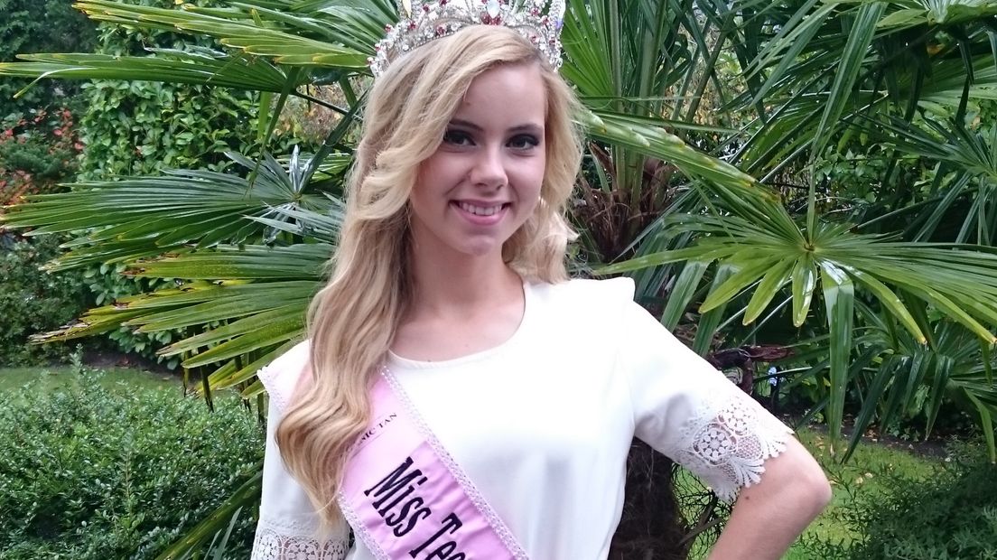 Melissa Scherpen winnares Miss Teen Nederland (Rechten: RTV Drenthe / Jacqueline Folkerts)