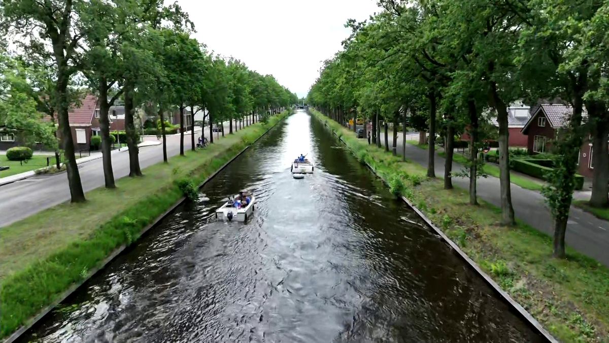 Met de boten door Westerwolde naar 'het mooiste plekje van Ter Apel'
