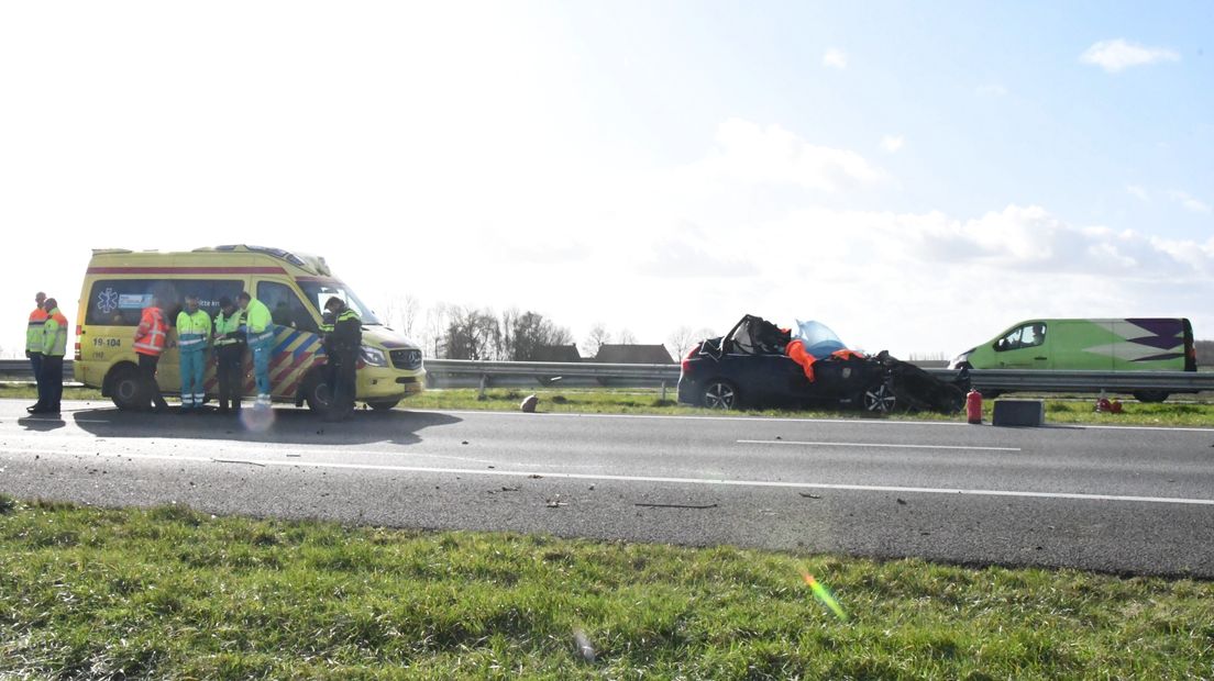 41-jarige man uit Middelburg omgekomen bij ongeluk op A58
