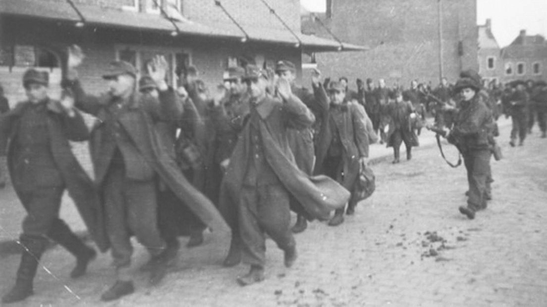 Duitse soldaten geven zich makkelijk over in Middelburg