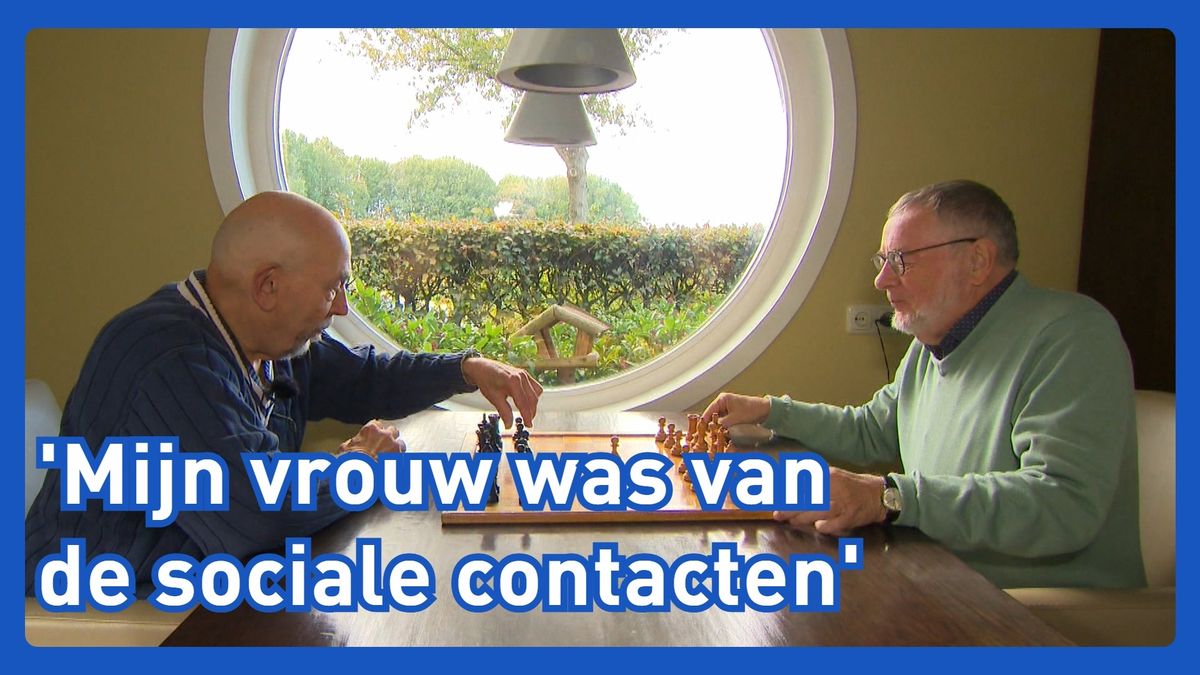 Henk doorbreekt eenzaamheid met potje schaken